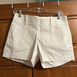 White Ann Taylor city shorts